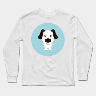 Dog Lover Pattern Long Sleeve T-Shirt